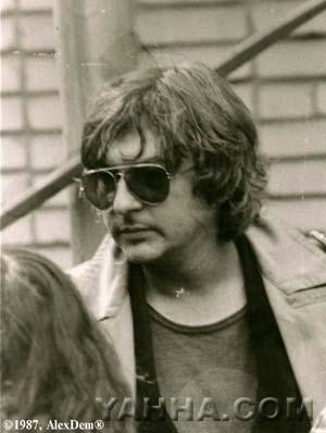 Майк на рок-фестивале в Подольске. 12.09.1987 г.