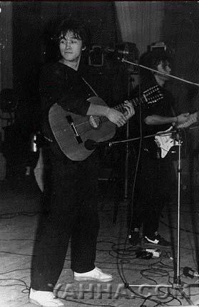 Неизвестный концерт. Цой+Каспарян. 1987-1988.