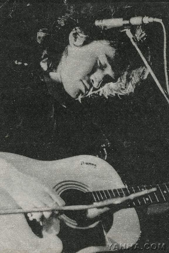 Акустический концерт. 1987-1988.. Фото Георгия Молитвина.