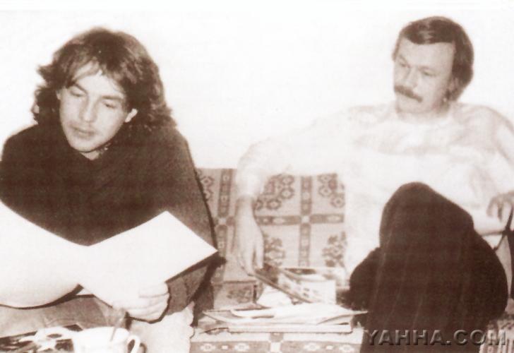 Башлачёв и Шинкарев. Автор неизвестен